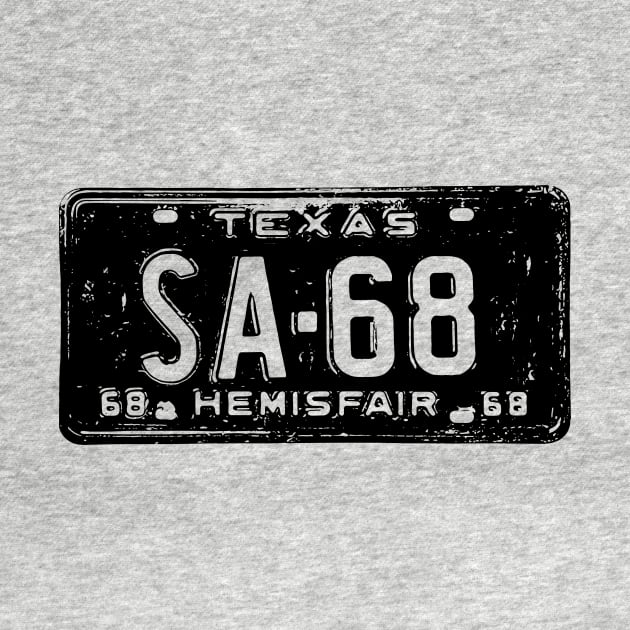 Hemisfair 1968 SA-68 Plate by HMK StereoType